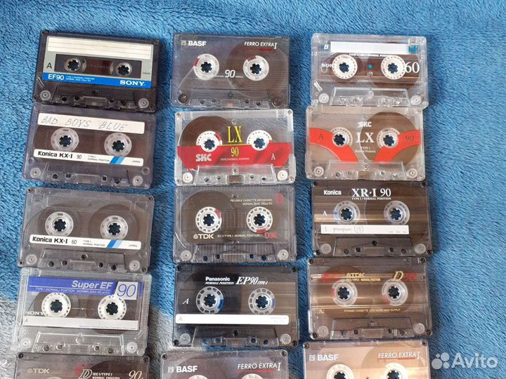 Аудиокассеты фирменные цена за всё