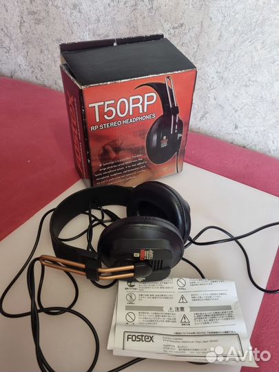 Студия Sennheiser HD 280 pro и Fostex T 50