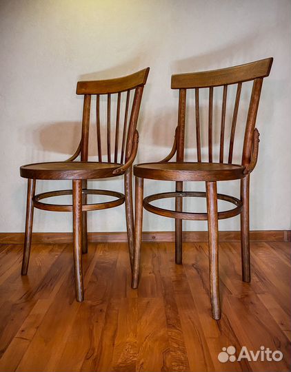 Винтажные «венские» буковые стулья 50-х годов СССР