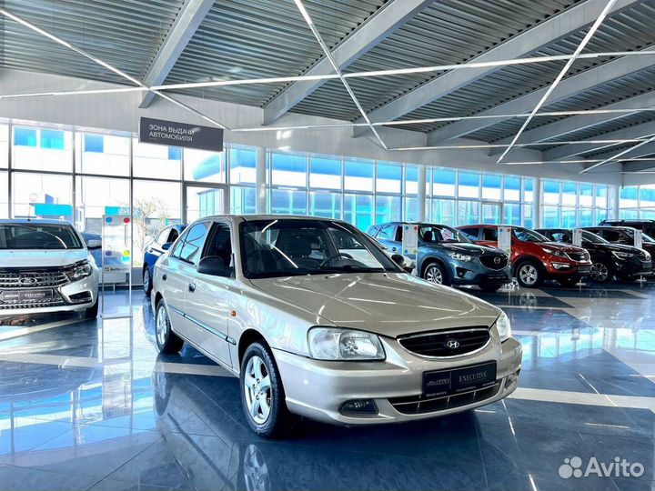 Hyundai Accent 1.5 МТ, 2004, 182 000 км