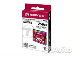 Карта памяти Transcend Comp. Flash 256Gb Pro 800x