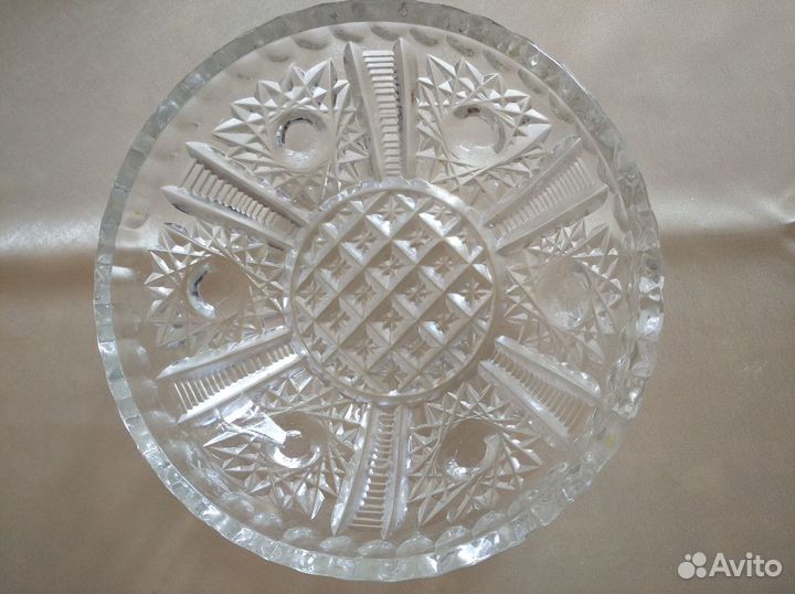 Салатницы хрустальные