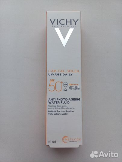 Солнцезащитный крем флюид спф 50 Виши Vichy