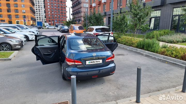 Nissan Almera 1.6 AT, 2014, 142 000 км