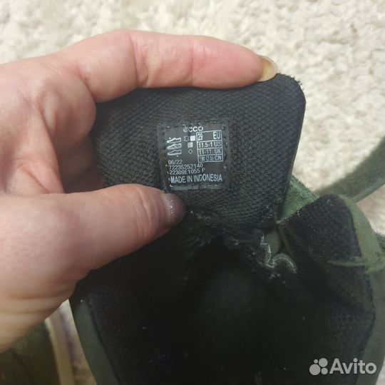 Ботинки зимние 28 ecco