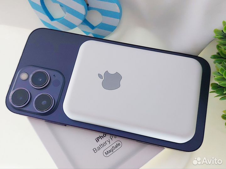 Беспроводной портативный аккумулятор MagSafe