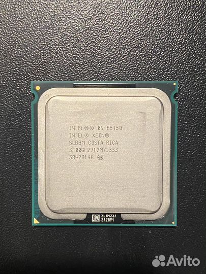 Процессор xeon e5450 x5460