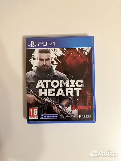 Диск с игрой Atomic Heart ps4/ps5
