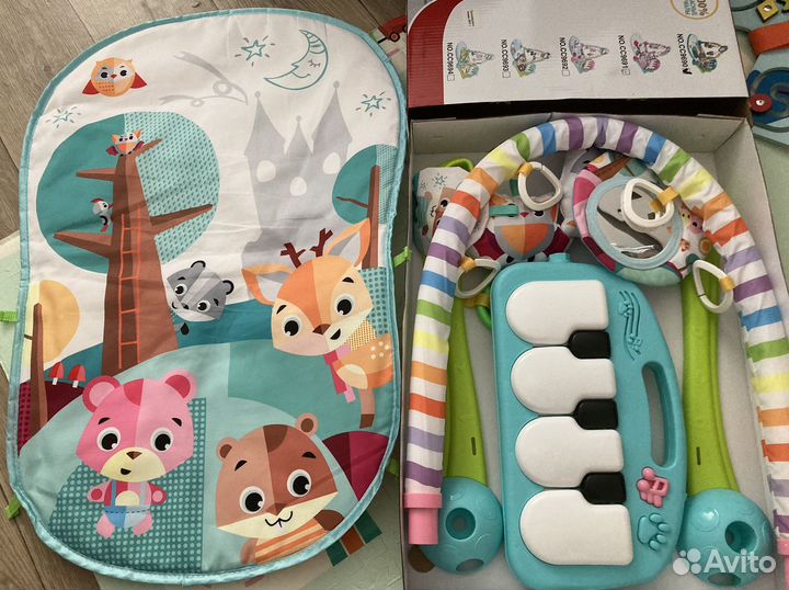 Развивающий коврик детский с пианино