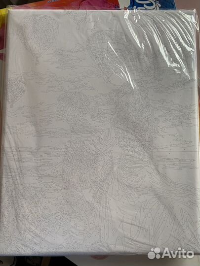 Картина по номерам новая