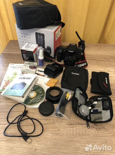 Зеркальный фотоаппарат Canon 60d новый