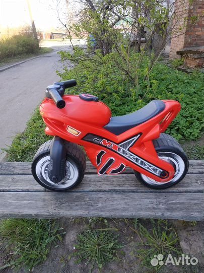 Каталка мотоцикл полесье