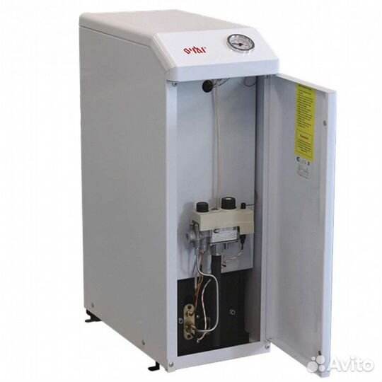 Котел напольный газовый ксг-12,5 С «очаг»