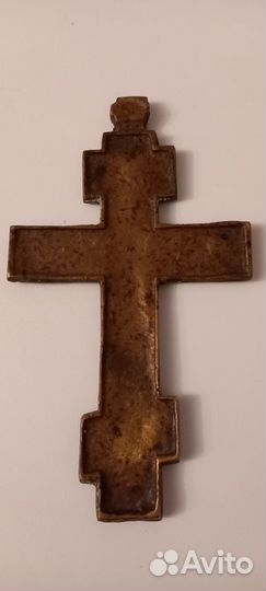 Крест бронзовый