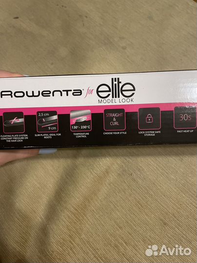 Выпрямитель для волос rowenta