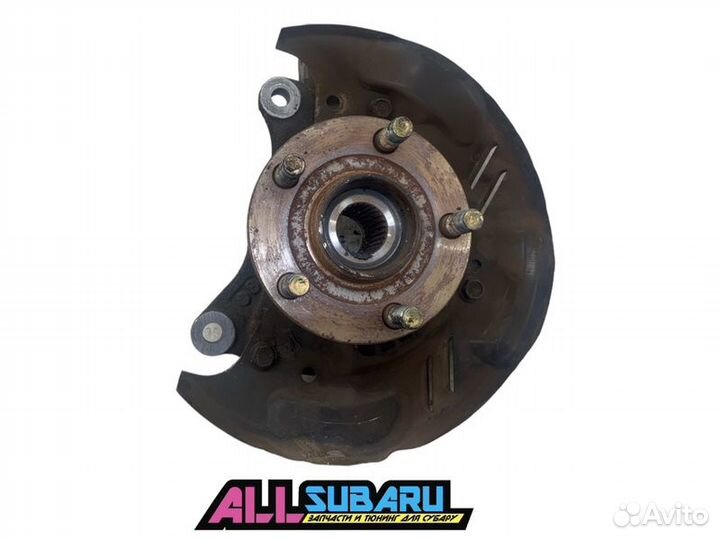 Кулак передний, ступица, цапфа передний правый