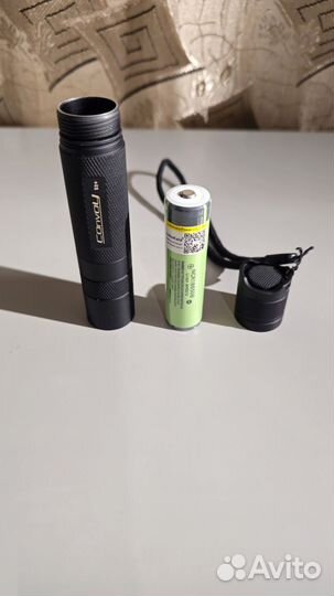 Фонарь Convoy S2+ UV 365nm Nichia + батарея