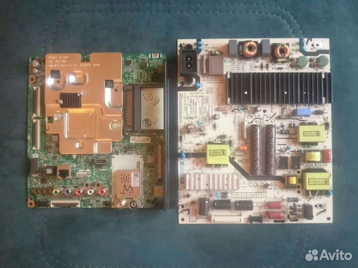 LG 55UJ620V плата и блок питания