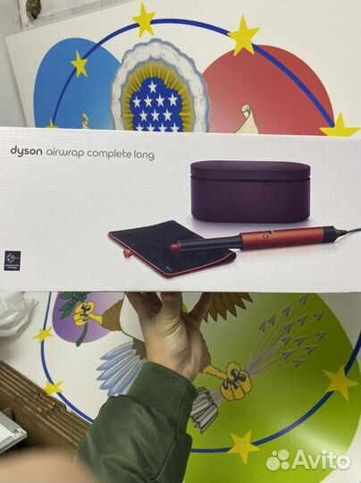 Стайлер Dyson Airwrap Complete Long Topaz/Orange