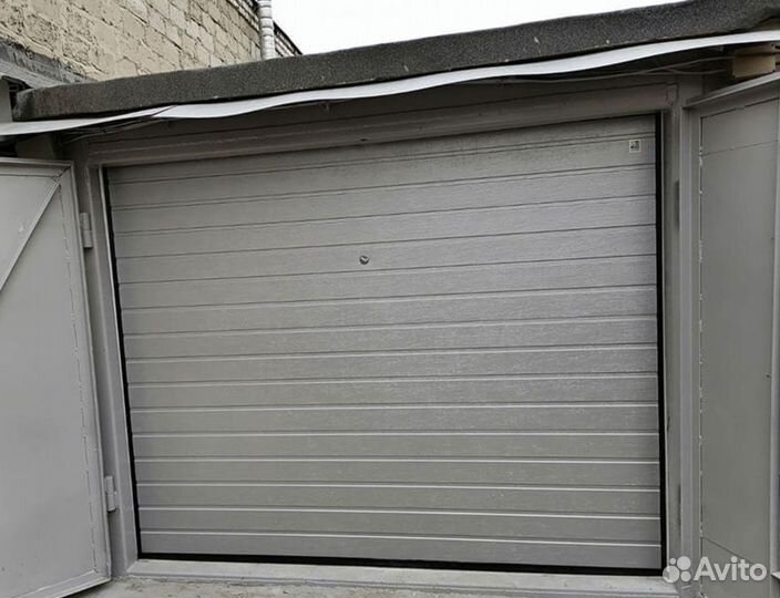 Гаражные ворота в Иркутске. Установка