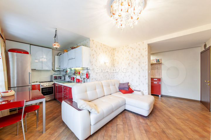 3-к. квартира, 55,7 м², 1/5 эт.