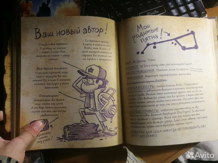 Книжка Гравити фолз дневник 3