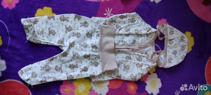 Слипы, боди, комбинезоны