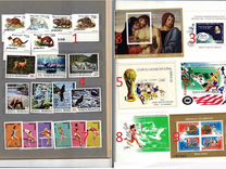 Почтовые марки и блоки чистые разных стран