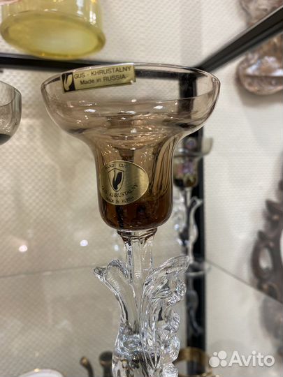 Хрустальные подсвечники и не только винтаж