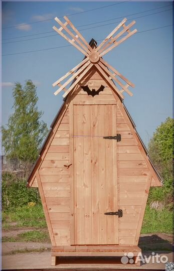 Дачный туалет с установкой TOP224