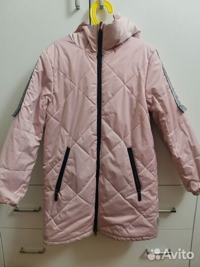 Куртка двусторонняя для девочки 128