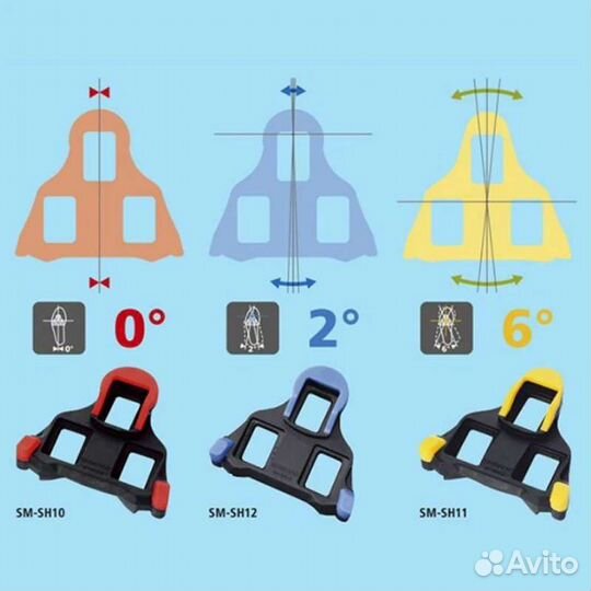 Шоссейные шипы Shimano