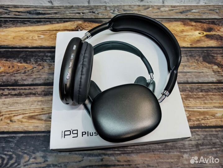 Беспроводные Bluetooth наушники Macaron Р9 новые