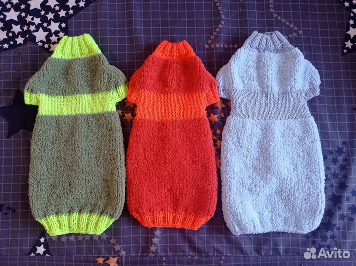 Вязаная одежда для животных