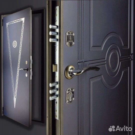 Современные входные металлические двери