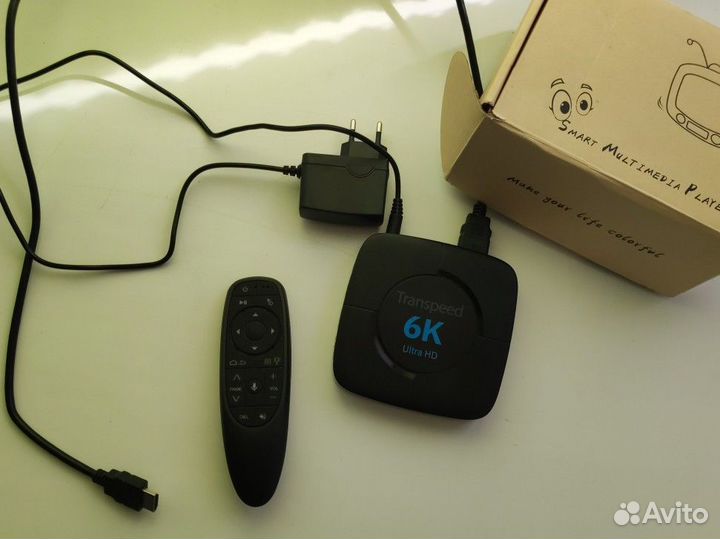 Приставка TV BOX Transpeed 6K (4Gb / 32 Gb)