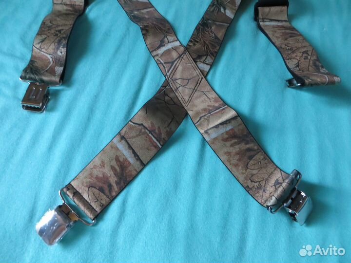 Подтяжки, камуфляж, новые