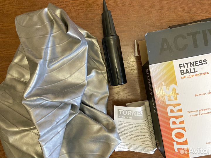 Мяч гимнастический Torres, диаметр 65 см