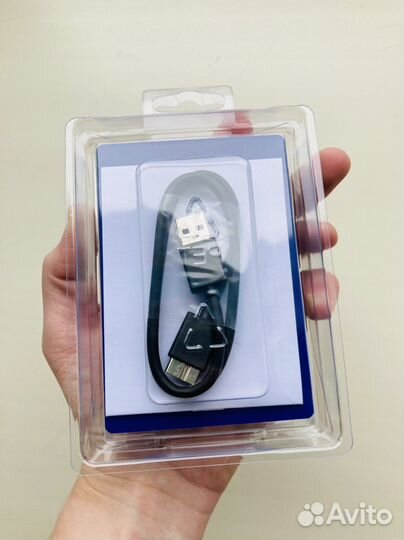 Внешний жёсткий диск 250 Gb синий