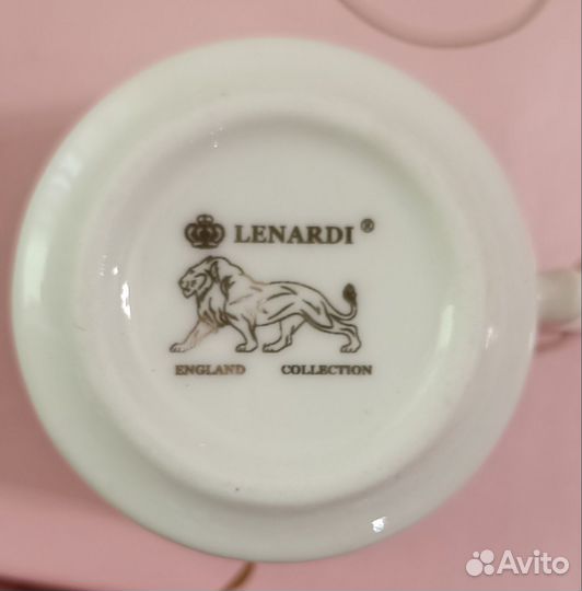 Сервиз кофейный, фарфор, новый