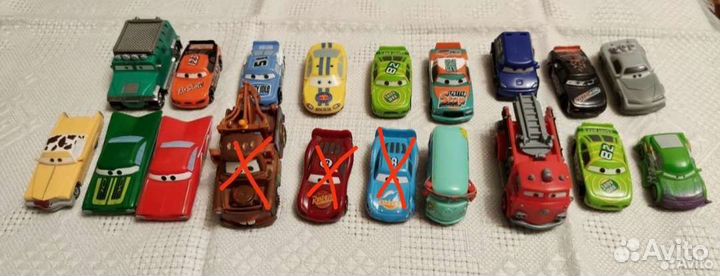 Тачки Дисней mattel и детали трассы Hot Wheels