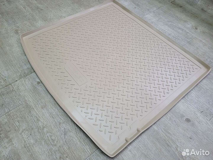 Коврик в багажник BMW X6 F16 (2014-2019) бежевый