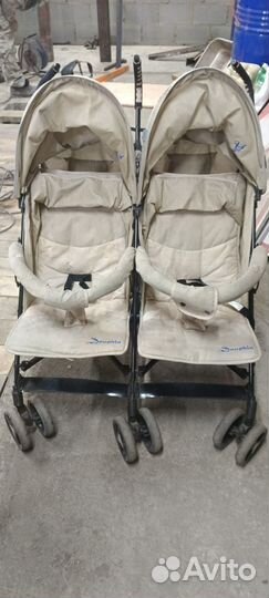 Коляска для двойни