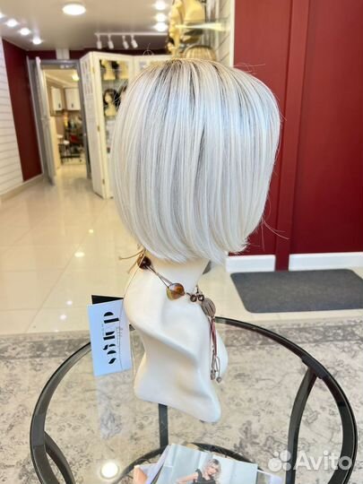 Искусственный парик из термоволокна Sing Mono Part