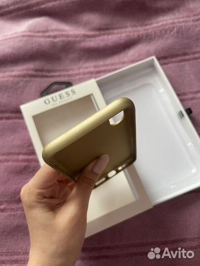 Чехол iPhone x/xs guess