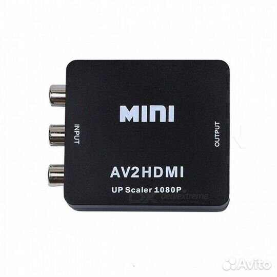 Конвертер-переходник из AV в hdmi (AV2hdmi)