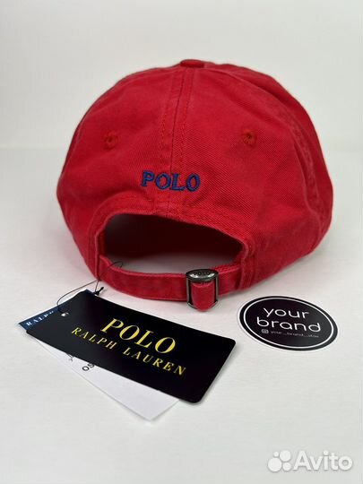 Кепка (бейсболка) Polo Ralph Lauren красная