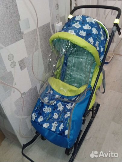 Санки-коляска