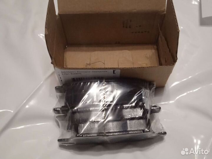 Тормозные колодки lifan солано