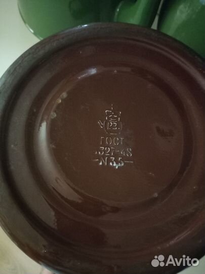 Чайники эмалированные СССР